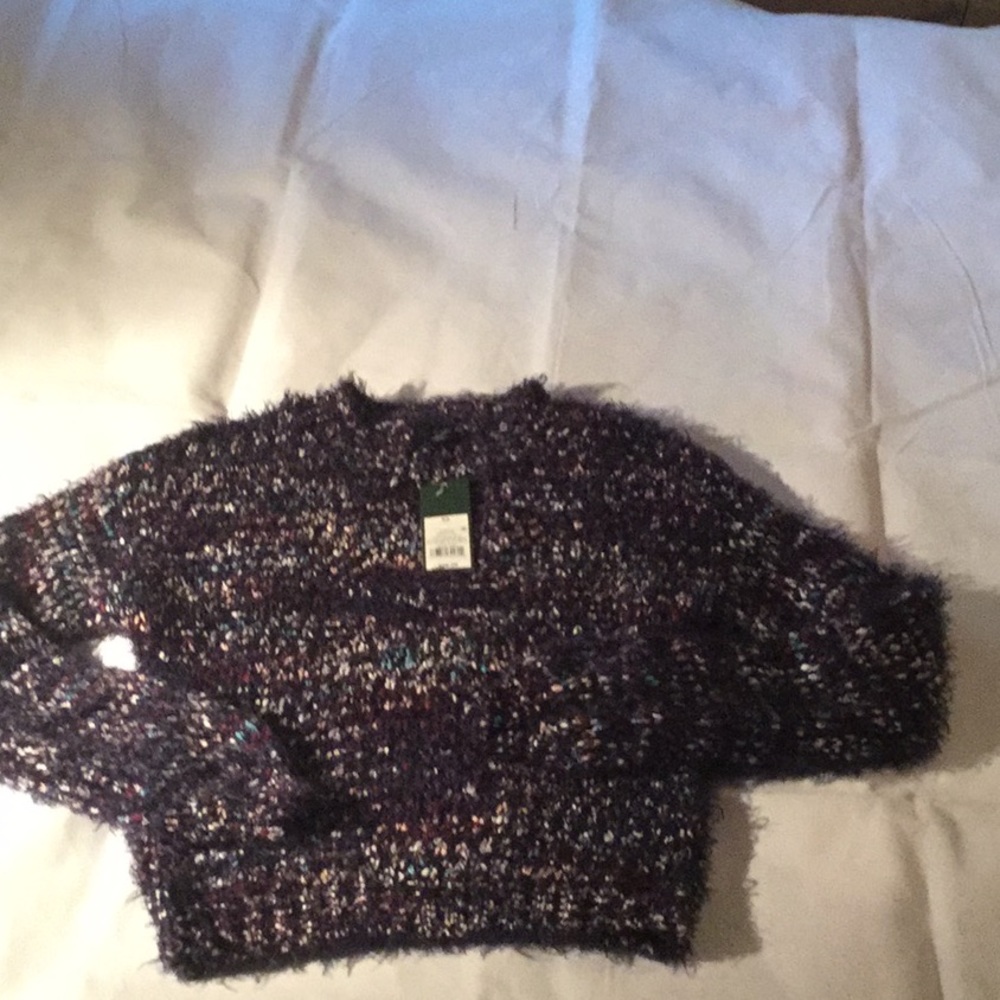#74 fuzzy sweater